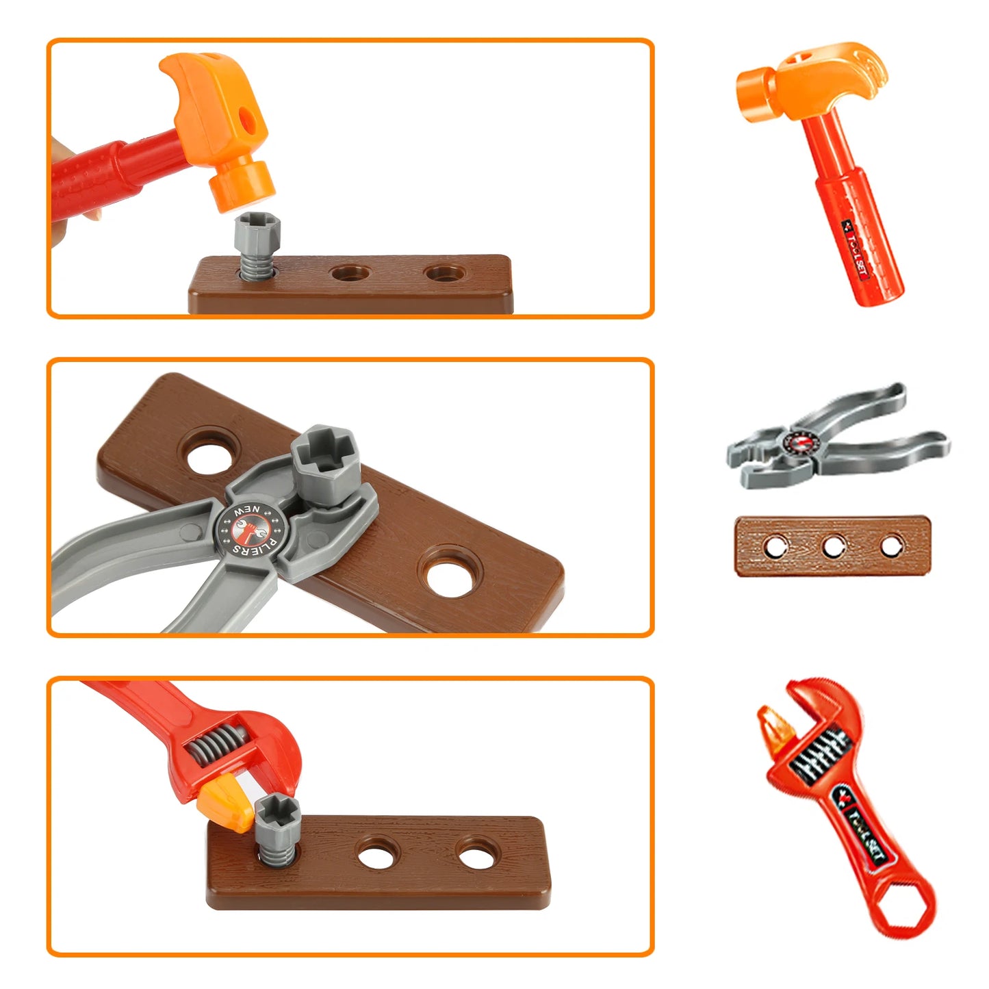 22Pcs/Set Construction Tool Workbench Accessories.