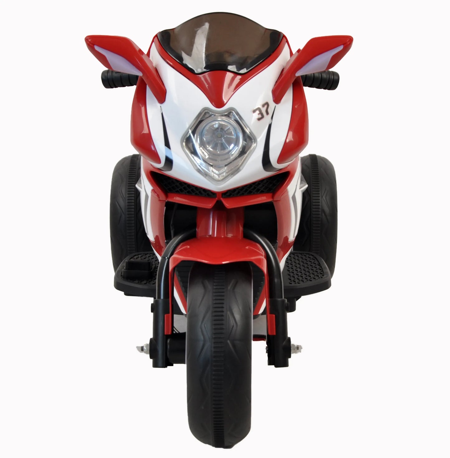 Plastic red 6V Kids Electric motorcycle