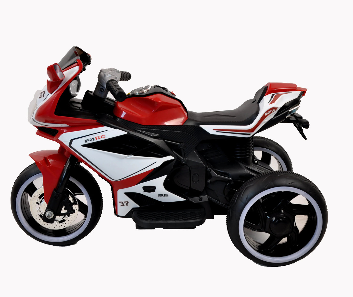 Plastic red 6V Kids Electric motorcycle