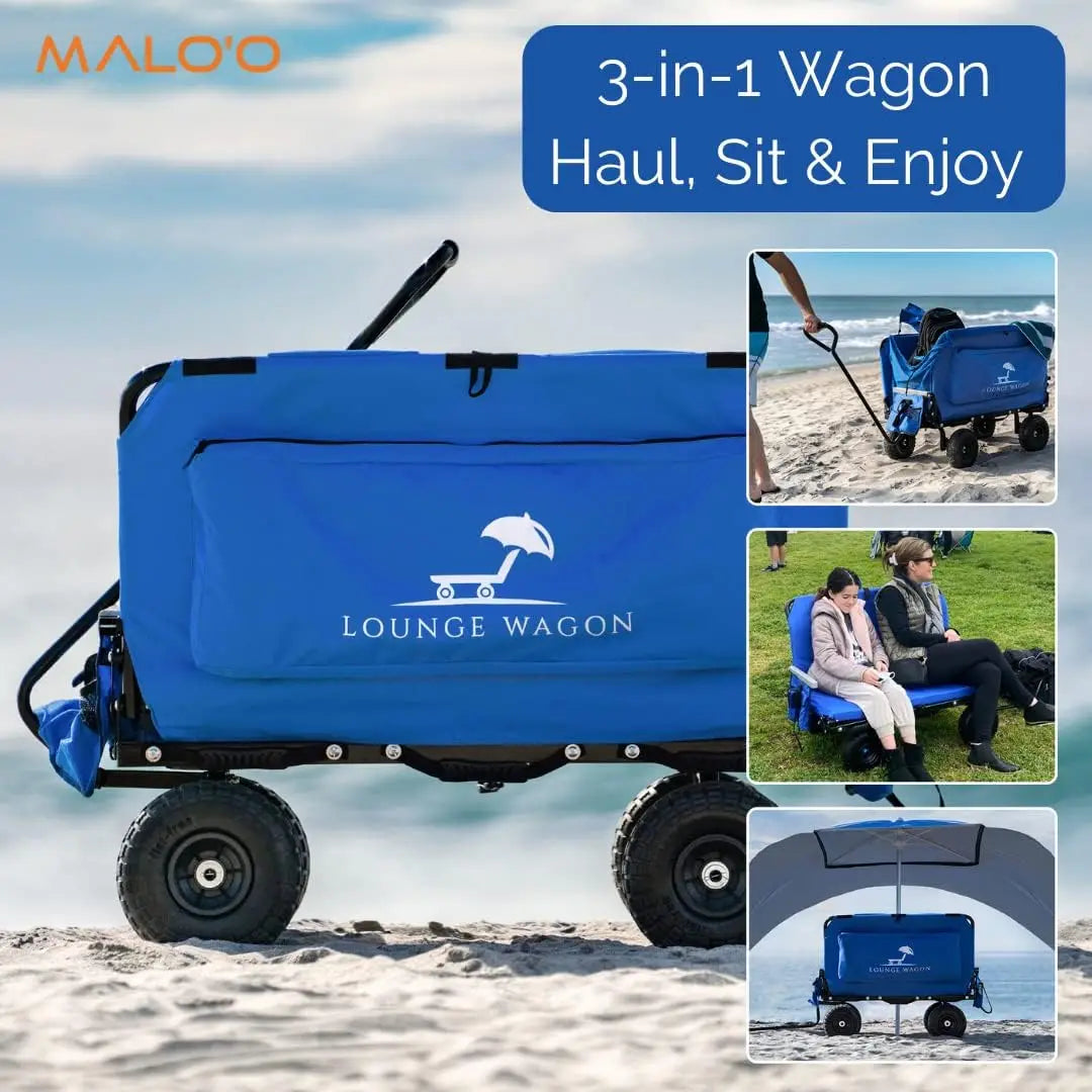 The Lounge Wagon – The Only Wagon That Converts into a 2-Person Chair