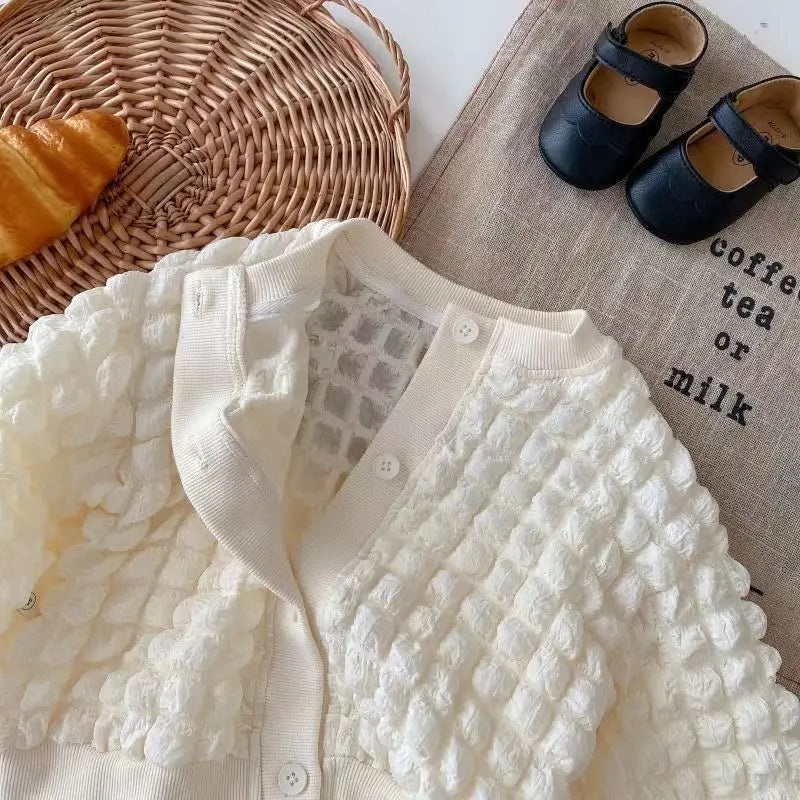 Fashion Baby Girl Puff Jacket.