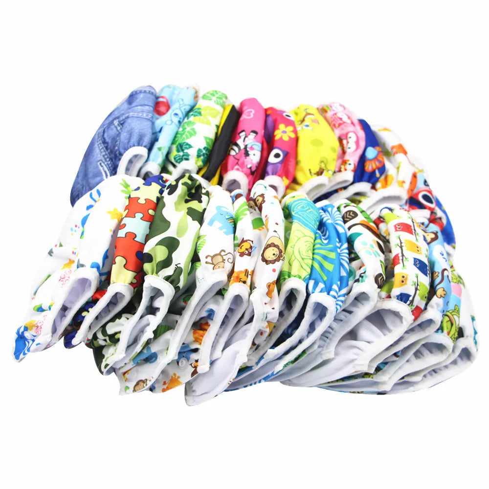 Waterproof Adjustable Cloth Diapers Cover Reusable Washable .