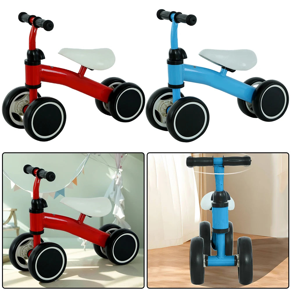 Toddler Balance Bike Ergonomic Seat Baby Learning Walker.