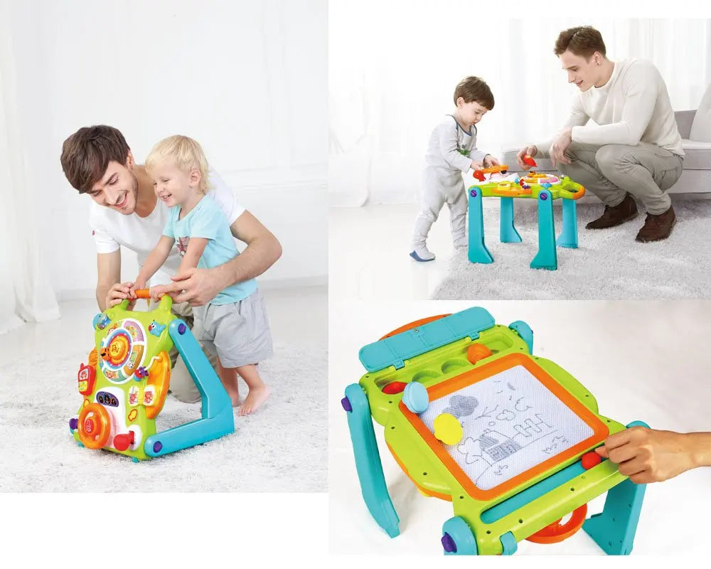 3-in-1 sit-to-stand Baby Walker, an all in 1 Learning Walker,