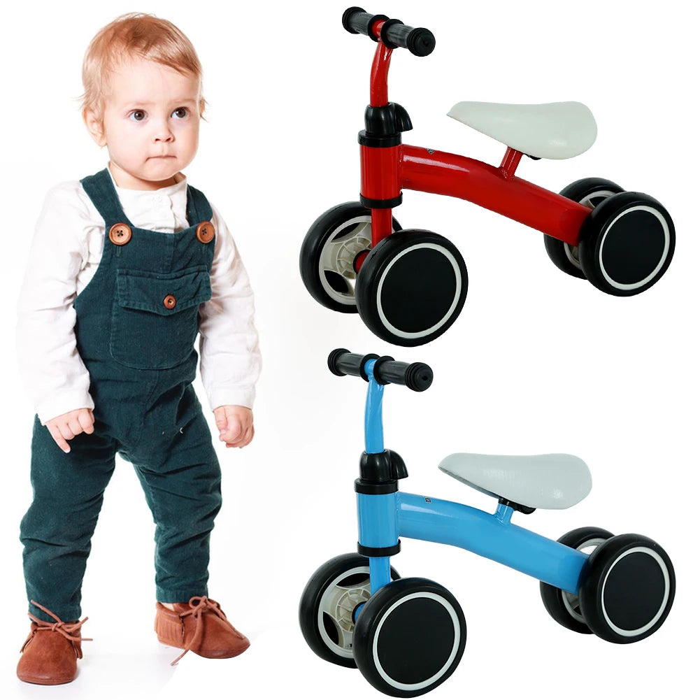 Toddler Balance Bike Ergonomic Seat Baby Learning Walker.