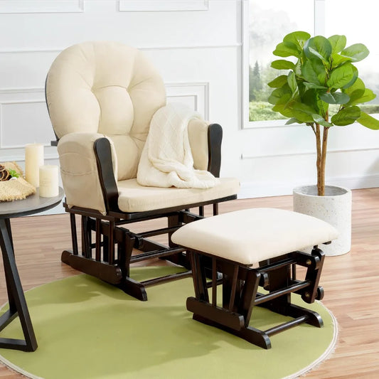 Reclining Gliders Chairs & Ottoman Set.