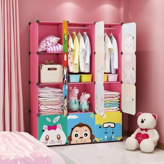 Children Wardrobe Kid Dresser