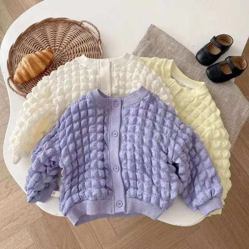 Fashion Baby Girl Puff Jacket.