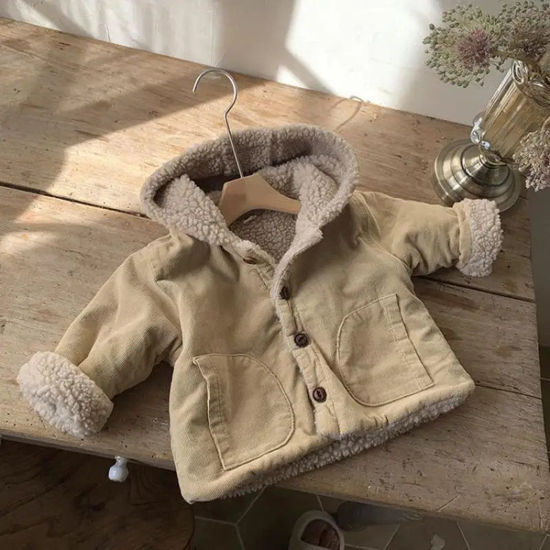 Baby Girls Winter Corduroy Jackets Infa