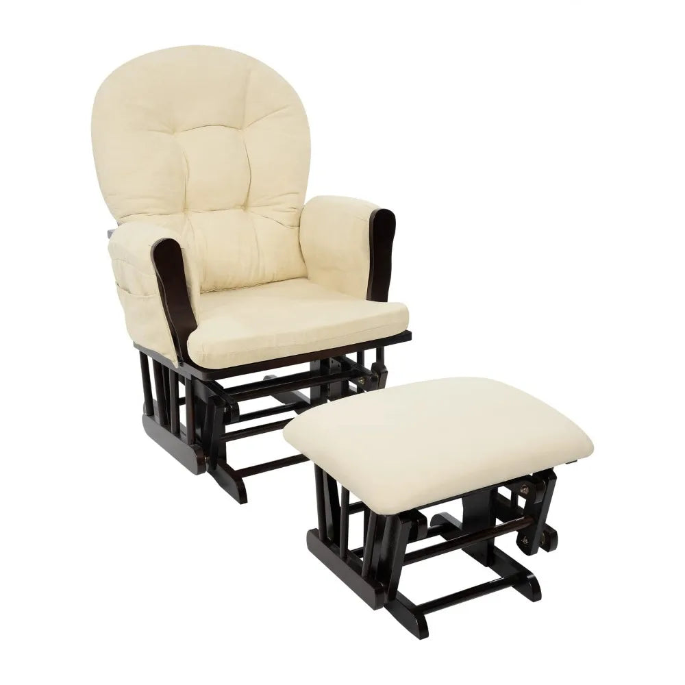 Reclining Gliders Chairs & Ottoman Set.