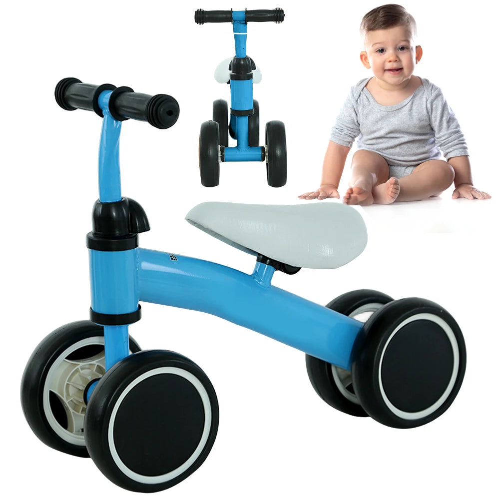 Toddler Balance Bike Ergonomic Seat Baby Learning Walker.