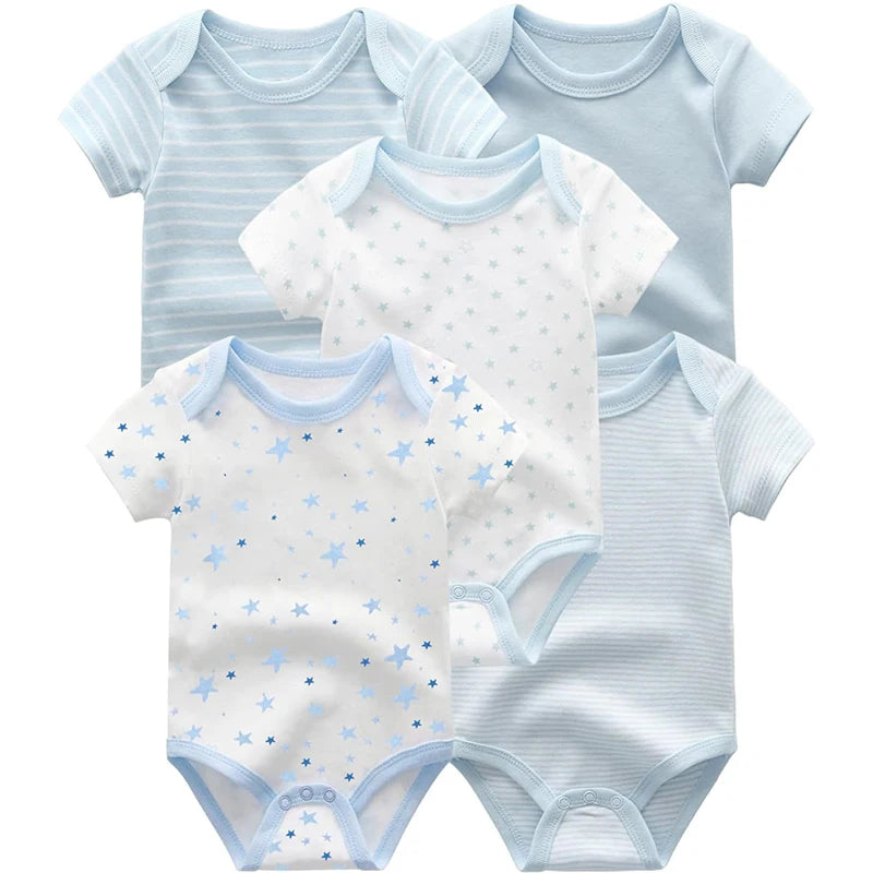 Unisex Baby Boy Girl Layette Sets Bodysuits Pants and Accessories 19 Packs.