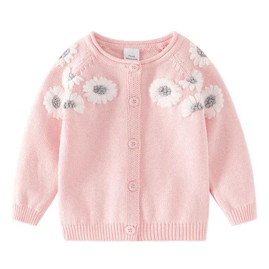 Newborn Baby Girls Knitting Cardigan