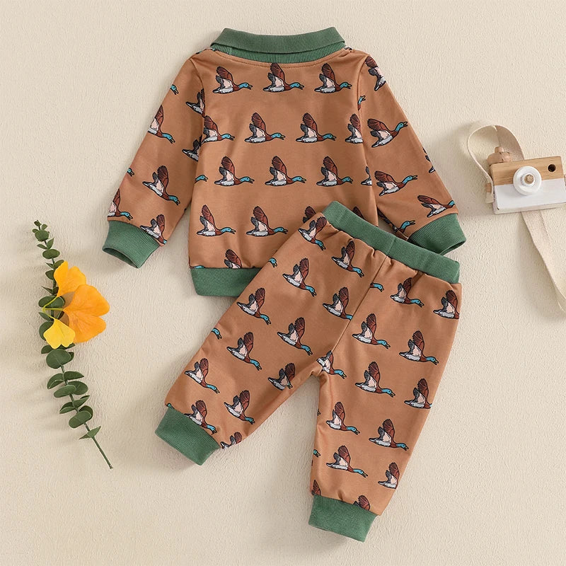 Baby 2Pcs Winter Outfit Long Sleeve.