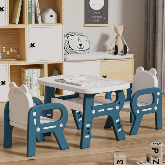 Kids Table 2 Chairs Set