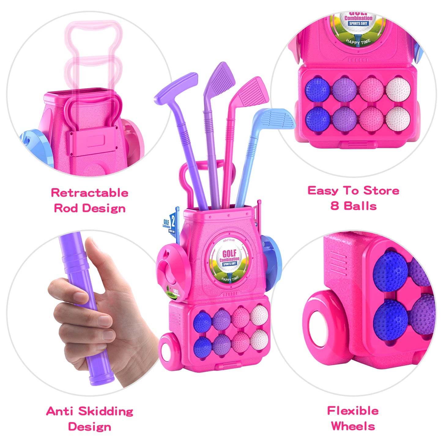 Toddler Golf Set Kids Golf  clubs.