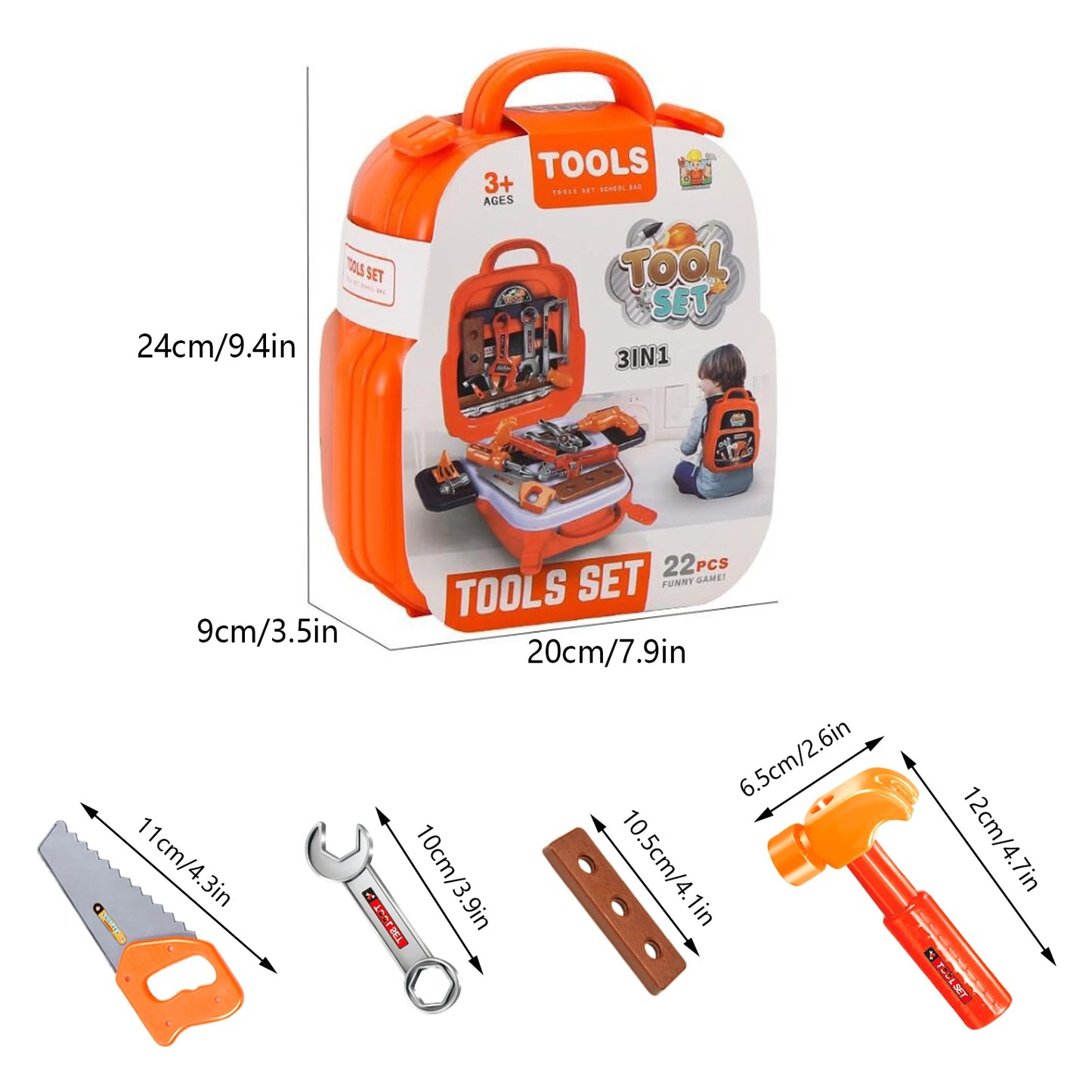 22Pcs/Set Construction Tool Workbench Accessories.