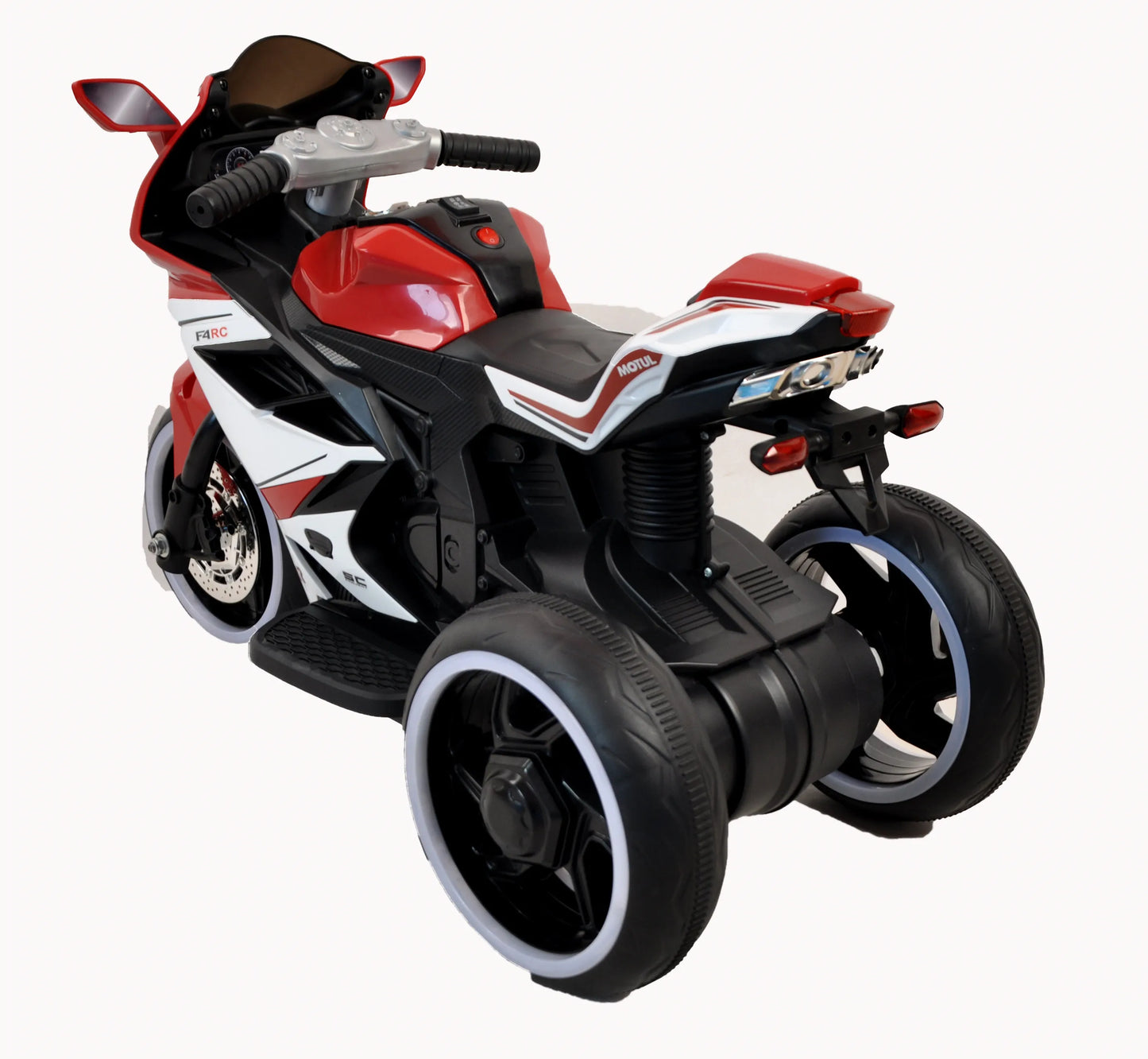 Plastic red 6V Kids Electric motorcycle